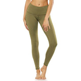 Elastic Waist Slim Stretch Sports Yoga Running Gym Workout Leggings