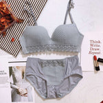 Modern Soft Cute Women Lace Lingerie Set