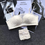 Sexy Casual Romantic Bra Gather Sets