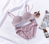 2019 New Style Lace Bra Panty Set